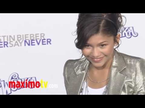 ZENDAYA COLEMAN at "Never Say Never" Premiere In Los Angeles