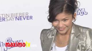 ZENDAYA COLEMAN at "Never Say Never" Premiere In Los Angeles