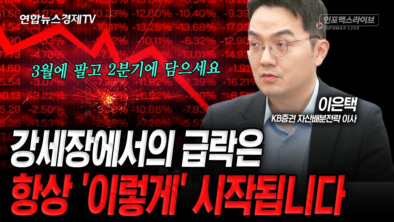 강세장에서의 급락은 항상 '이렇게' 시작됩니다 (이은택) | 인포맥스라이브 260223