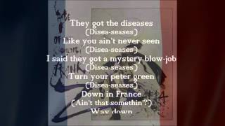 Frank Zappa - In France (with lyrics)