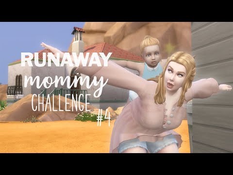 They Grow Up So FAST! - Runaway Mommy Challenge #4 | The Sims 4