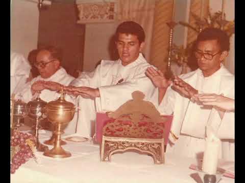 Registros da Ordenação Sacerdotal do Mons. Manuel Rômulo Rocha, Marco, Ce, no dia 15/12/1984.