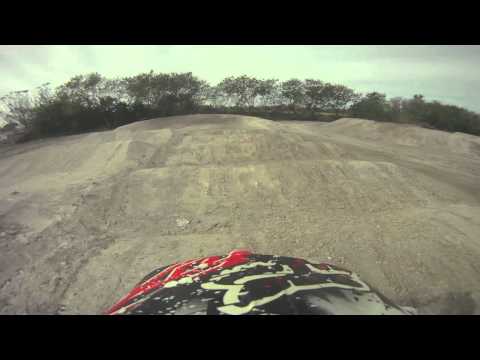 Supercross Testing Helmet Cam - Shawn Rife