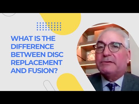 What is the Difference Between Disc Replacement and Fusion?