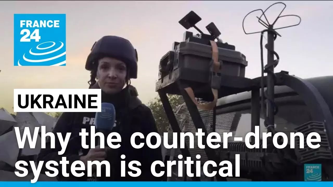 In Ukraine, the counter-drone system is critical in the war against Russia • FRANCE 24 English