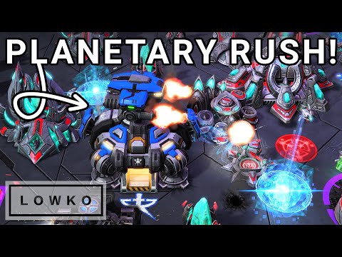 StarCraft 2: Still PLANETARY FORTRESS RUSHING in 2022…? (Viewer Games)