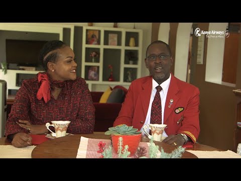 We met at Kenya Airways, always in the skies and it's now 20 years | Love in the air, literally!