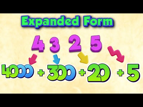 Expanded Form Math 4th Grade