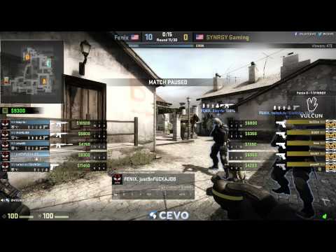 Fenix vs SYNRGY Game 2 (CEVO-P CS:GO Season 7) - Misled & p0stpwned
