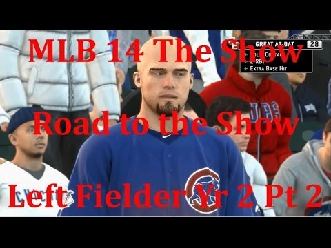 MLB 14 The Show (PS4) Road to the Show Left Fielder Yr 2 - Pt 7