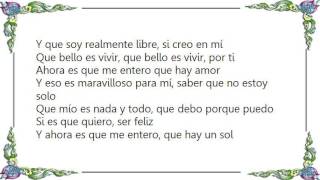 Juan Gabriel - Que Bello Es Vivir Lyrics