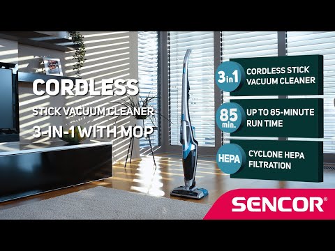Аккумуляторный пылесос Sencor SVC0741YL-EUE3
