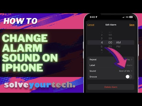 How to Change Alarm Sound on iPhone 13