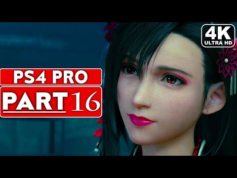 FINAL FANTASY 7 REMAKE Gameplay Walkthrough Part 16 FULL GAME [4K PS4 PRO] - No Commentary