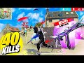 New Evo MP40 is Fire 🔥 EPIC Solo Vs Squad Gameplay 🤯 Free Fire Max