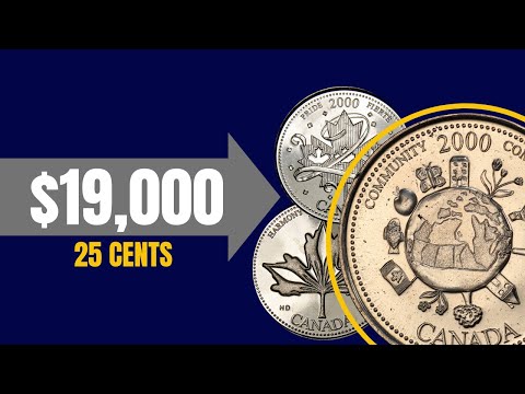 Rare 2000P Canadian 25Cent Quarter Worth $19,000! | #mapleleafnumismatics