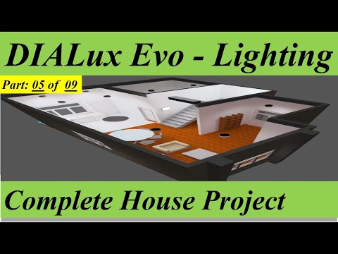 DIALux evo Lighting design  Part #05
