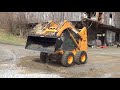 2004 CASE 75XT SKID STEER HAND CONTROLS NEW BUCKET AND NEW BACKHOE