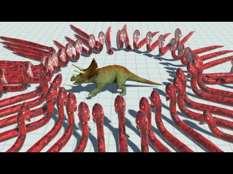 50x TITANOBOA vs EVERY UNIT - Animal Revolt Battle Simulator