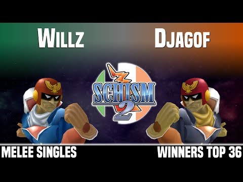 Schism 2 - LC | Willz (Cpt. Falcon) vs 0x | Djagof (Cpt. Falcon) - MELEE SINGLES - WINNERS TOP 36