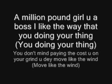 Fuse ODG - Million Pound Girl (lyrics)