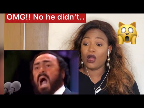 FIRST TIME HEARING LUCIANO PAVAROTTI - NESSUN DORMA REACTION