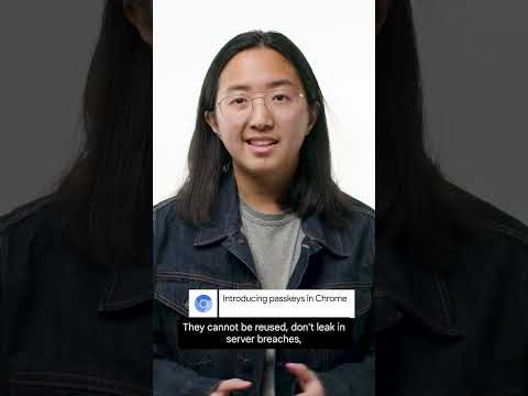 Introducing passkeys in Chrome #Shorts