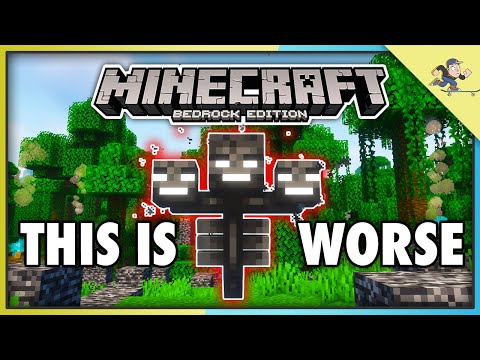 Minecraft JAVA PLAYER Fights BEDROCK WITHER | Is It Really That Bad?