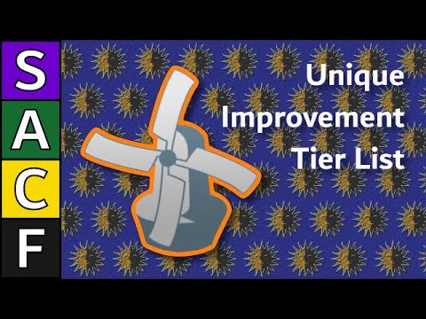 Civ VI | Unique Improvement Tier List
