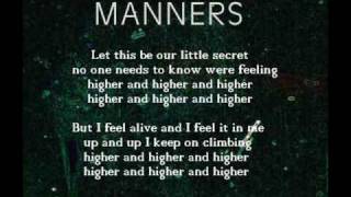 Passion Pit - Little Secrets (Manners) with lyrics
