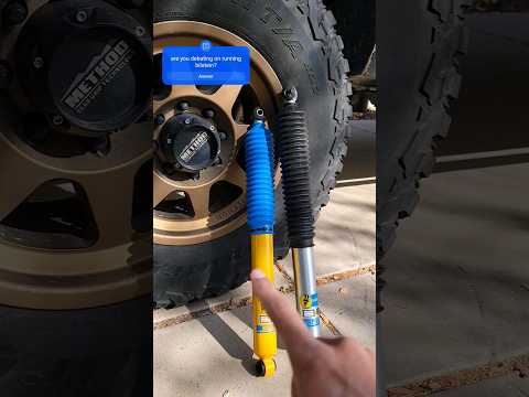 @bilsteinUS 4600 (b6) vs 5100 (b8) – 2 große Unterschiede bei der Serienhöhe Ihres LKW oder SUV