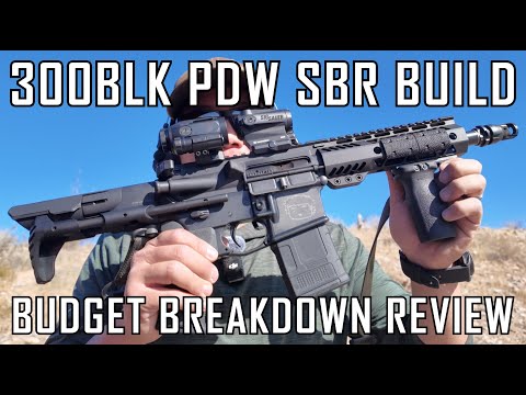 Budget 300BLK PDW SBR BUILD