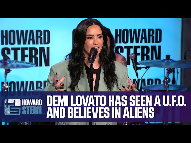 Demi Lovato Has Seen UFOs and Believes in Aliens