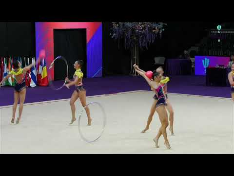 BUL  3ball2hoop Seniors  FIG RG WCCup Cluj Napoca 2025 BUL  ATANASOVA Danaya, IVANOVA Sofia, KOLOMIE