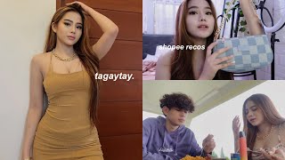 VLOG: we went to tagaytay, shopee recos, quick room tour 🍃