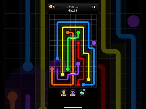 Dot knot - Line & colour puzzle Level 317, 318, 319 & 320 - YouTube