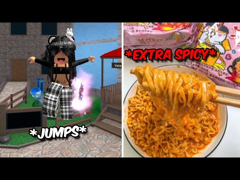 EVERY TIME I JUMP, I EAT *SPICY* NOODLES... (Murder Mystery 2)