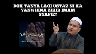 Download lagu Dok Tanya Lagi Ustaz Ni Ka Hina Zikir Imam Syafie? Lekeh  - Ustaz Rizal Azizan mp3
