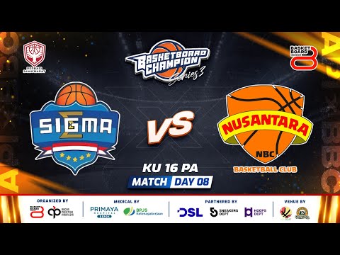 🔴 D8 [ Match 5 ] SIGMA VS NBC ( KU 16 PA ) 🏅 Basketboard Champion S3 2025