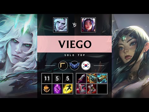 Viego Top vs Irelia: Rampage - KR Diamond Patch 14.24
