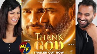 THANK GOD Trailer REACTION!! | Ajay Devgn, Sidharth Malhotra, Rakul Preet Singh | Indra Kumar