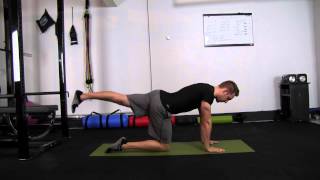 Kneeling Kick Back exercise video thumbnail