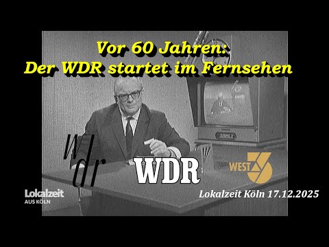 Vor 60 Jahren: Der WDR startet sein 3. Programm im Fernsehen (Lokalzeit Köln 17.12.2025)