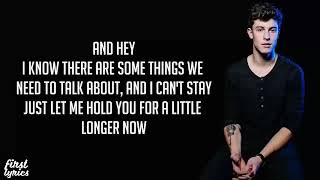 Shawn Mendes - Never Be Alone - Lyrics