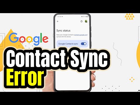 How to Fix Contact Sync Error on Android | Google Contacts Sync