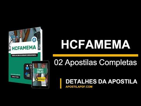 Apostila Concurso HCFAMEMA Técnico de Enfermagem e Enfermeiro