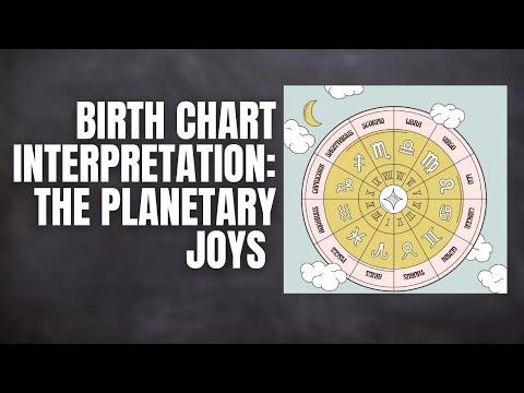 Birth Chart Interpretation: The Planetary Joys | Astrology For Beginners | How To Read Birth Chart.