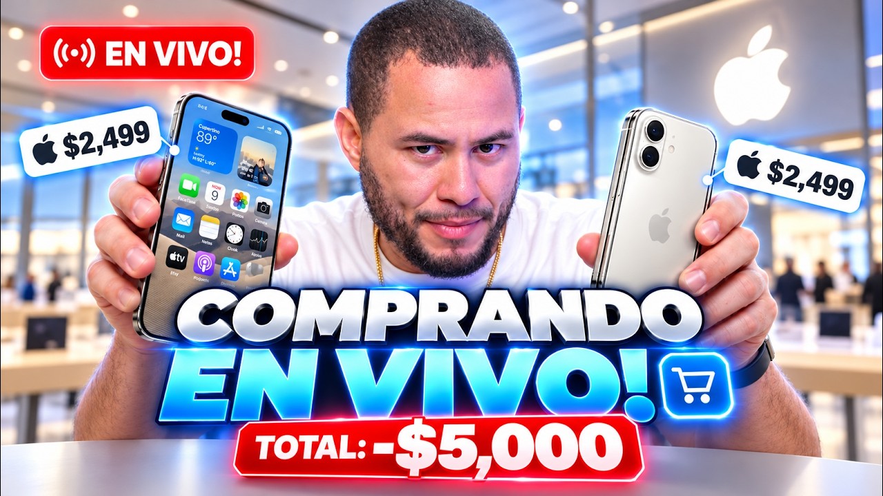 BIG FAILED!!  COMPRANDO Nuevo iPhone DUO! GAstando $5000 DOLARES !