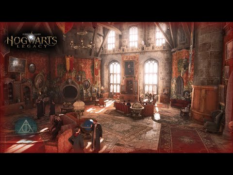 8 Hour Gryffindor Student Day – Hogwarts Legacy Ambience & Roleplay (No Commentary 4K)