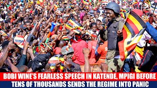 Download lagu Bobi Wine’s Fearless Speech in Katende, Mpigi Before Tens of Thousands Sends the Regime into Panic mp3